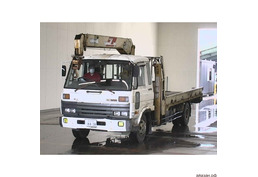 Манипулятор эвакуатор бортовой Nissan Truck шасси рама CM87HA с КМУ Tadano Super Z303 гв 1990