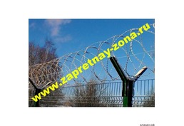 Установка ограждения из колючей проволоки Егоза